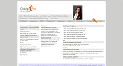 Desktop Screenshot of changepro.de